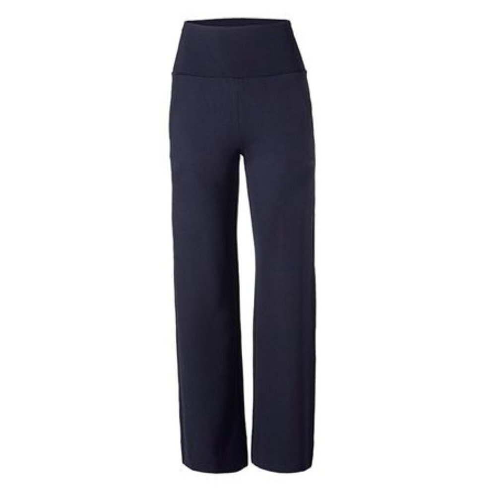 cabi Trouser -- LONG -- Chance Wide Leg -- Navy -- Sz M